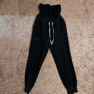 Maternity Figs Black Joggers